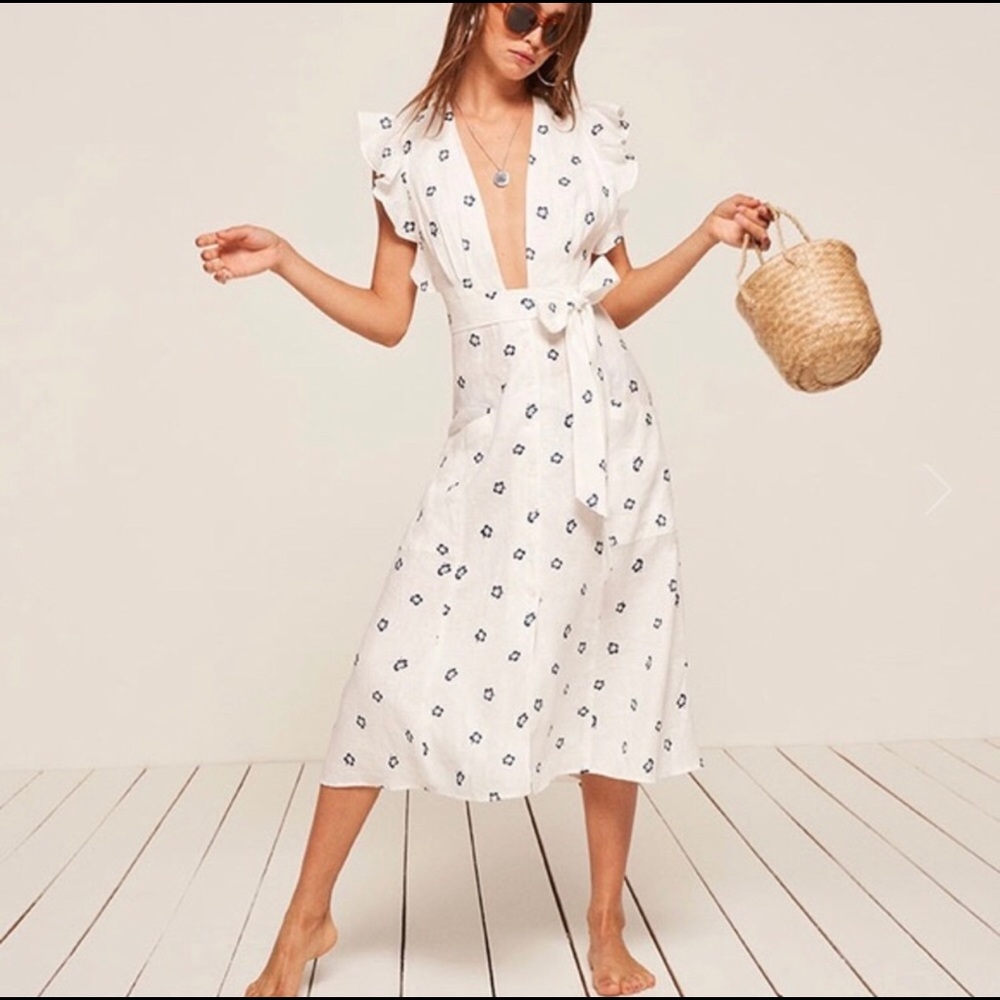 Reformation Serengeti dress
